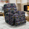 Neon Indian Aztec Triangles Abstract Geometric Art Recliner Cover-grizzshop