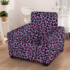 Neon Leopard Armchair Cover-grizzshop