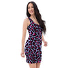 Neon Leopard Bodycon Dress-grizzshop