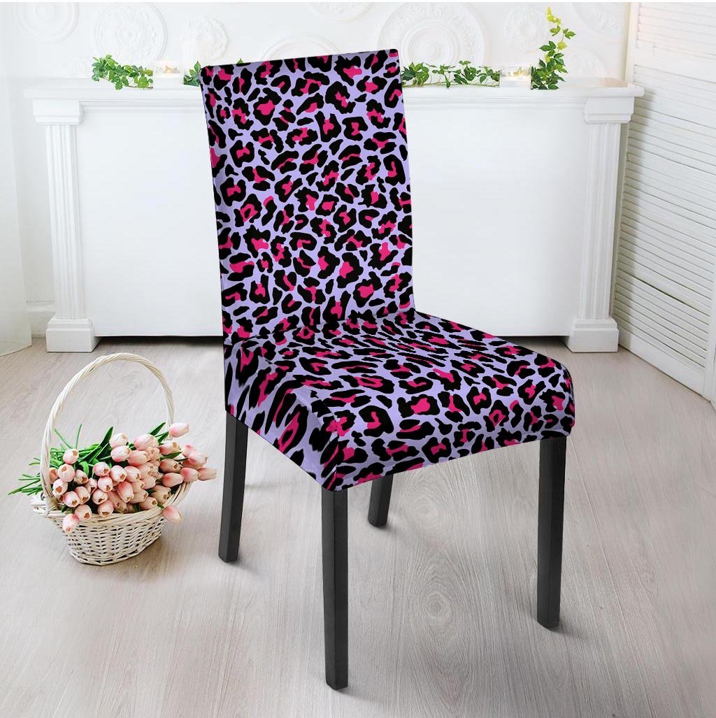 Neon Leopard Chair Cover-grizzshop