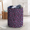 Neon Leopard Laundry Basket-grizzshop