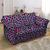 Neon Leopard Loveseat Cover-grizzshop