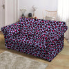 Neon Leopard Loveseat Cover-grizzshop