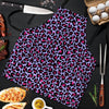 Neon Leopard Men's Apron-grizzshop