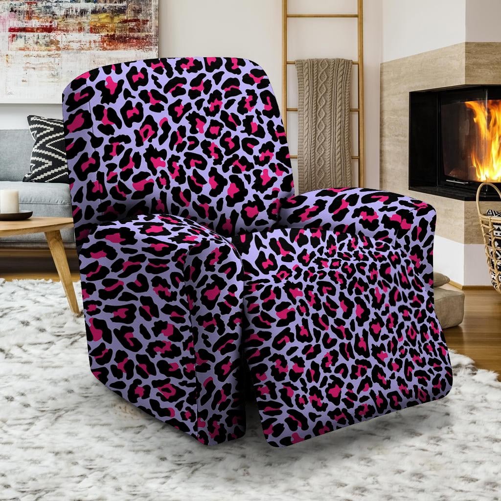 Neon Leopard Recliner Cover-grizzshop