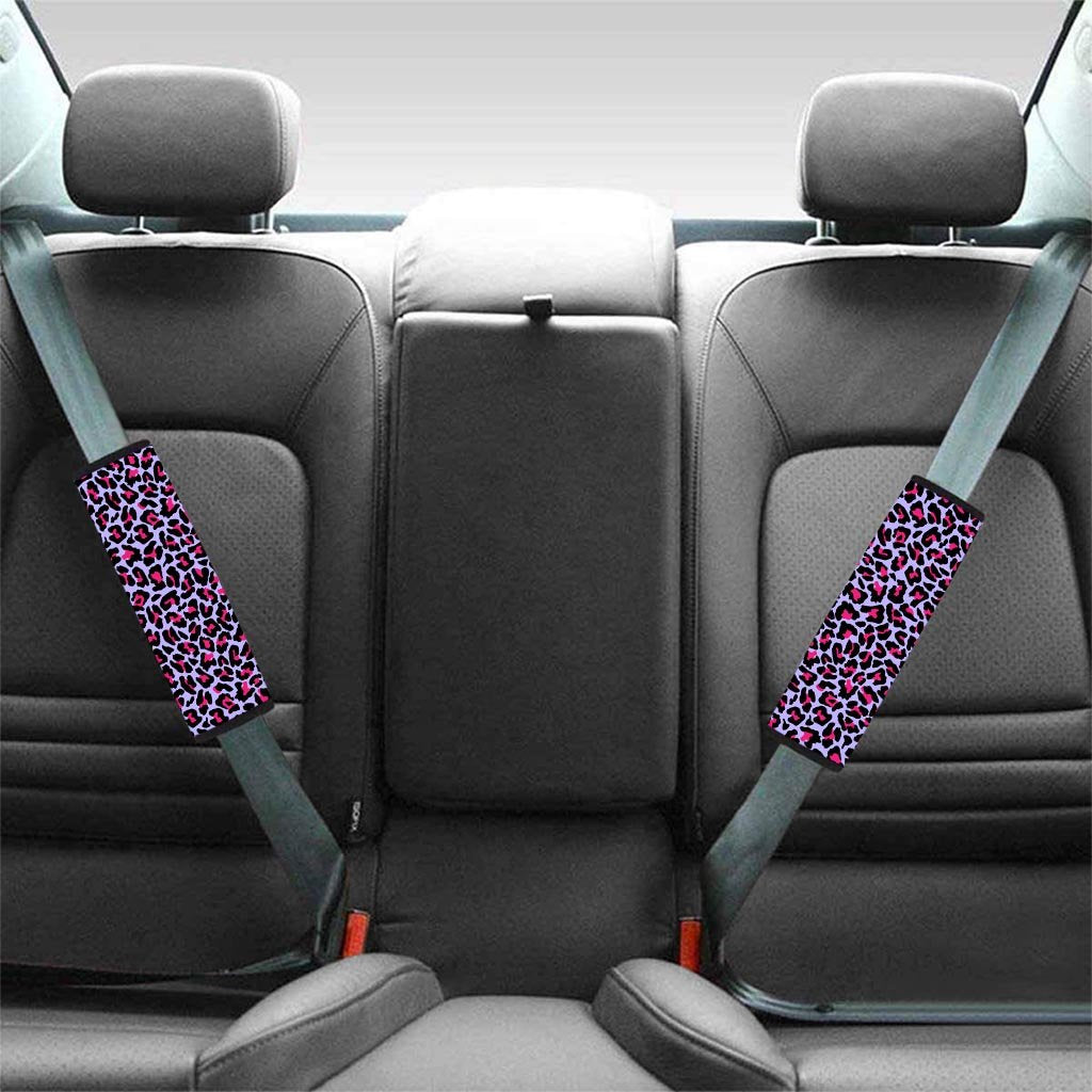 Neon Leopard Seat Belt Cover-grizzshop