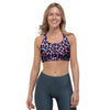 Neon Leopard Sports Bra-grizzshop