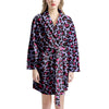 Neon Leopard Women's Robe-grizzshop