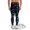 Neon Medical Equipment Print Pattern Men's Leggings-grizzshop