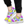 Neon Mix Fruit Pineapple Hawaiian Print Men's Sneakers-grizzshop