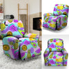 Neon Mix Fruit Pineapple Hawaiian Print Recliner Cover-grizzshop