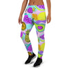 Neon Mix Fruit Pineapple Hawaiian Print Women's Joggers-grizzshop