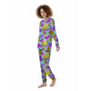 Neon Mix Fruit Pineapple Hawaiian Print Women's Pajamas-grizzshop