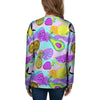 Neon Mix Fruit Pineapple Hawaiian Print Women's Sweatshirt-grizzshop