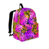 Neon Palm Leaf Edm Print Backpack-grizzshop