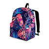 Neon Palm Leaf Hawaiian Print Backpack-grizzshop