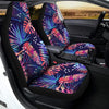 Neon Palm Leaf Hawaiian Print Car Seat Covers-grizzshop