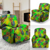 Neon Pineapple Hawaiian Print Recliner Cover-grizzshop