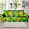 Neon Pineapple Hawaiian Print Sofa Cover-grizzshop