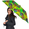 Neon Pineapple Hawaiian Print Umbrella-grizzshop