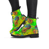 Neon Pineapple Hawaiian Print Women's Boots-grizzshop