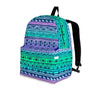 Neon Tribal Aztec Hand Drawn Backpack-grizzshop