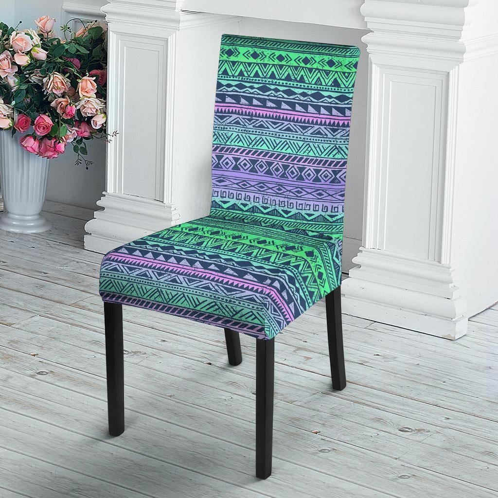 Neon Tribal Aztec Hand Drawn Chair Cover-grizzshop