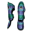 Neon Tribal Aztec Hand Drawn Muay Thai Shin Guard-grizzshop