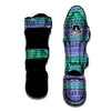 Neon Tribal Aztec Hand Drawn Muay Thai Shin Guard-grizzshop