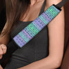 Neon Tribal Aztec Hand Drawn Seat Belt Cover-grizzshop