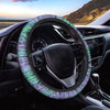 Neon Tribal Aztec Hand Drawn Steering Wheel Cover-grizzshop