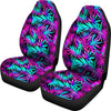 Load image into Gallery viewer, Neon Tropical Palm Leaves Hawaiian Pattern Print Universal Fit Car Seat Cover-grizzshop