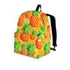 Neon Yellow Pineapple Hawaiian Print Backpack-grizzshop