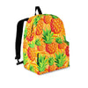 Neon Yellow Pineapple Hawaiian Print Backpack-grizzshop