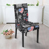 New York Love Pattern Print Chair Cover-grizzshop