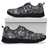 New York Love Pattern Print Sneaker Shoes For Men Women-grizzshop