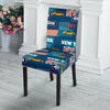 New York Pattern Print Chair Cover-grizzshop