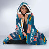 New York Pattern Print Hooded Blanket-grizzshop