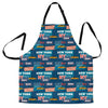 New York Pattern Print Men's Apron-grizzshop