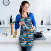 New York Pattern Print Women's Apron-grizzshop