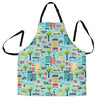 New York Print Pattern Men's Apron-grizzshop