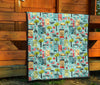 New York Print Pattern Quilt-grizzshop