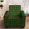 Newfoundland Tartan Green Plaid Armchair Cover-grizzshop