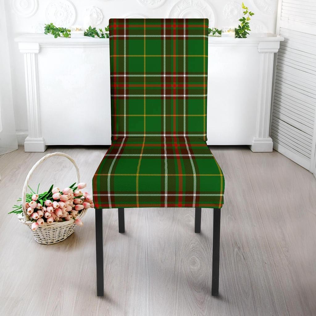 Newfoundland Tartan Green Plaid Chair Cover-grizzshop