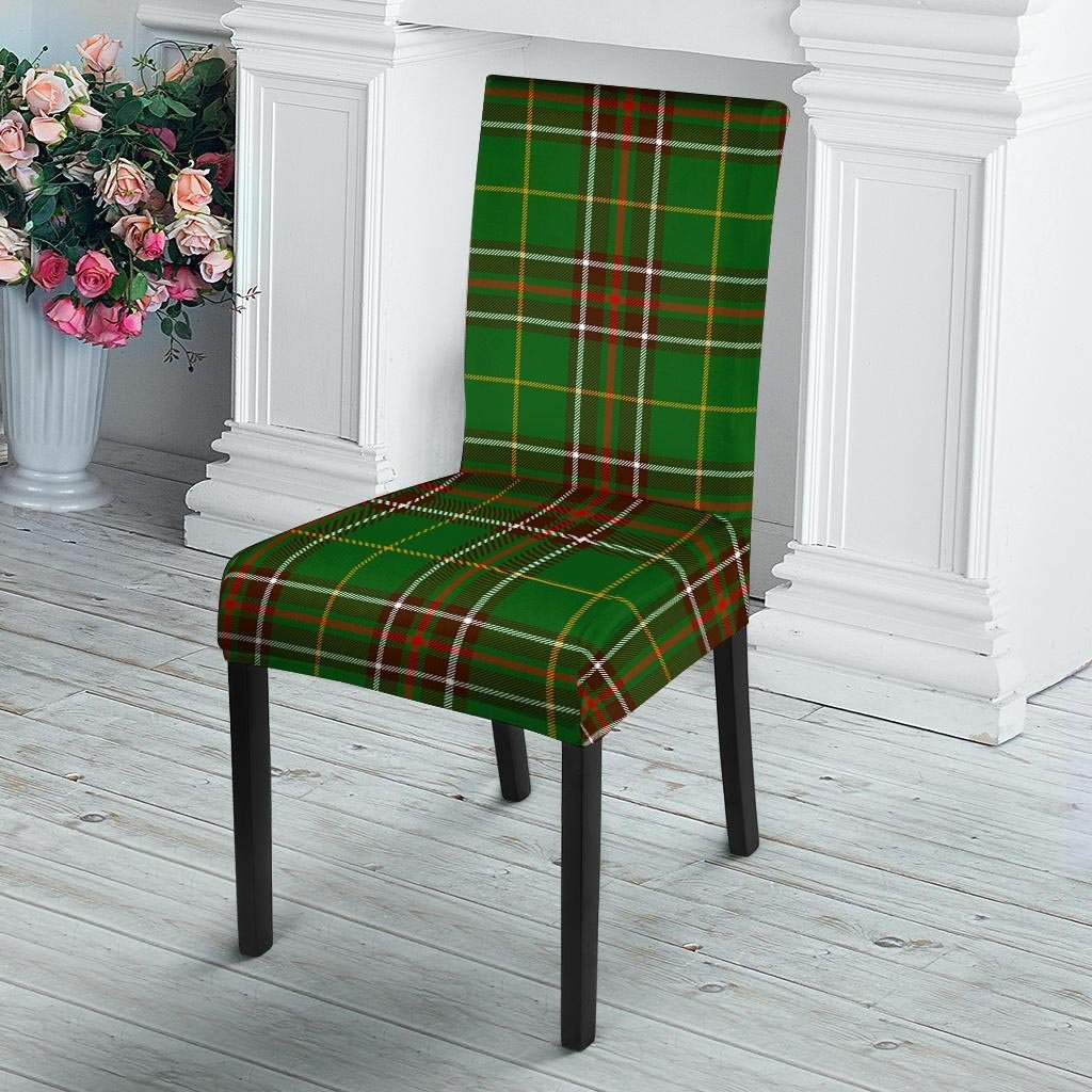 Newfoundland Tartan Green Plaid Chair Cover-grizzshop