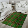 Newfoundland Tartan Green Plaid Floor Mat-grizzshop