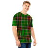 Newfoundland Tartan Green Plaid Men T Shirt-grizzshop