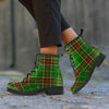 Newfoundland Tartan Green Plaid Men's Boots-grizzshop