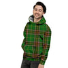 Newfoundland Tartan Green Plaid Men's Hoodie-grizzshop