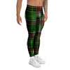 Newfoundland Tartan Green Plaid Men's Leggings-grizzshop